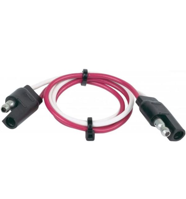 Cable Conector Ridges 2 Pin Flat Connector - Gravel Ridge Equipment