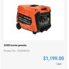 4000W Inverter generator