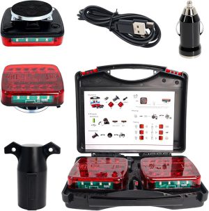 Wireless Trailer Lights Magnetic