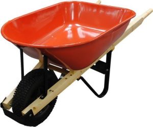 6cuft wheelbarrow steel