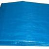 Tarp - Heavy Duty Blue 10 x 10 ft, 4-Mil Thickness - No: T002660B | Perfect for Outdoor Use