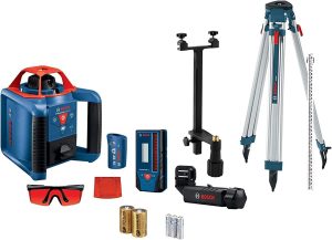 Bosch Revolve 900 Self Leveling Lazor with tripod